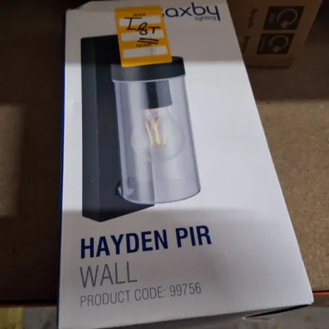 BOXEDMHAYDEN PIR WALL LIGHT