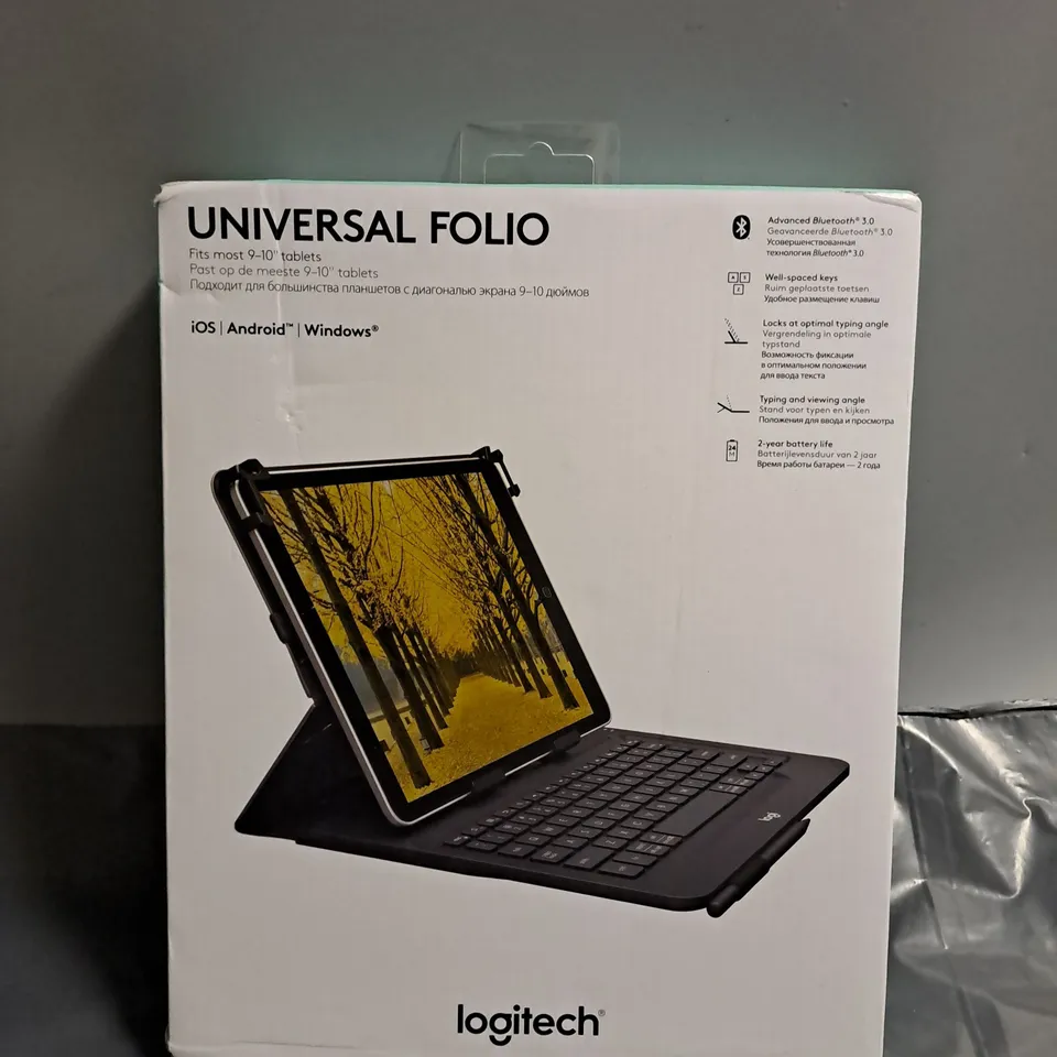 BOXED LOGITECH UNIVERSAL FOLIO 