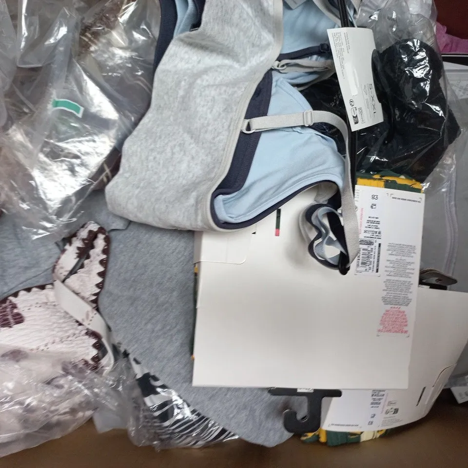 APPROXIMATELY 20 ASSORTED CLOTHING AND FASHION PRODUCTS IN VARIOUS STYLES AND SIZES - COLLECTION ONLY