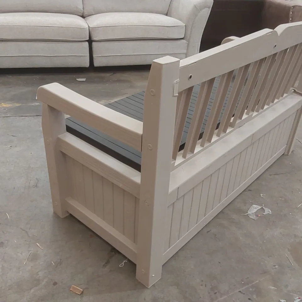 KETER GARDEN BENCH WITH STORAGE 