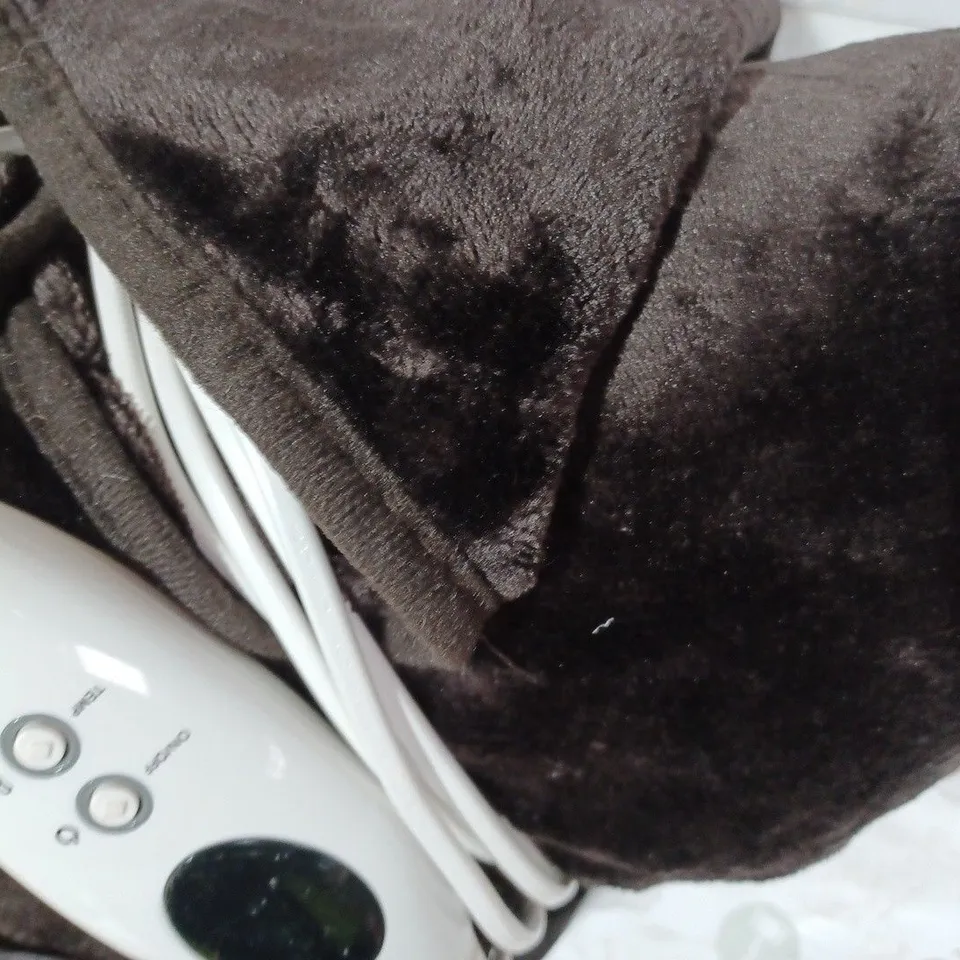 COZEE HOME HEATED PLUSH WEARABLE BLANKET