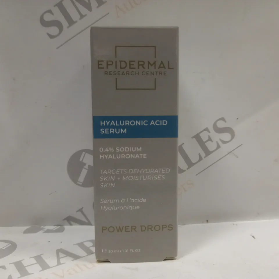 BOXED EPIDERMAL HYALURONIC ACID SERUM POWER DROPS 30ML 