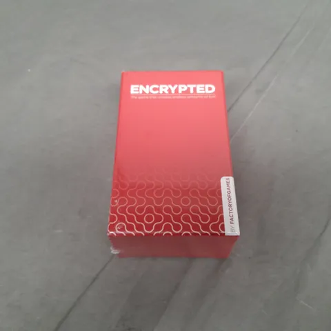 SEALED ENCRYPTED CARD GAME