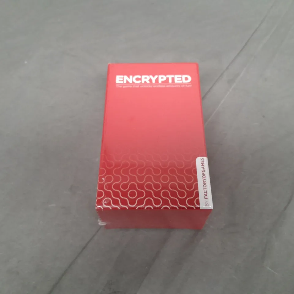 SEALED ENCRYPTED CARD GAME