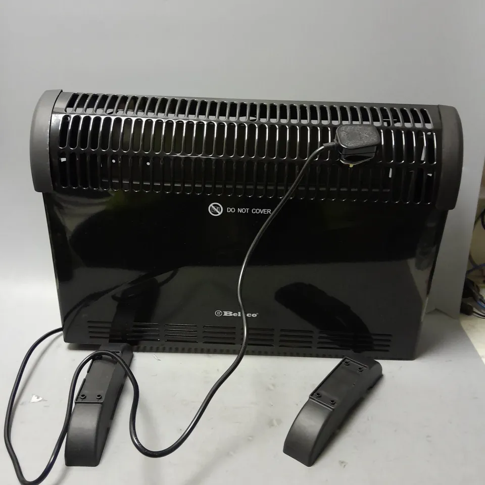 BELACO CONVECTOR HEATER IN BLACK