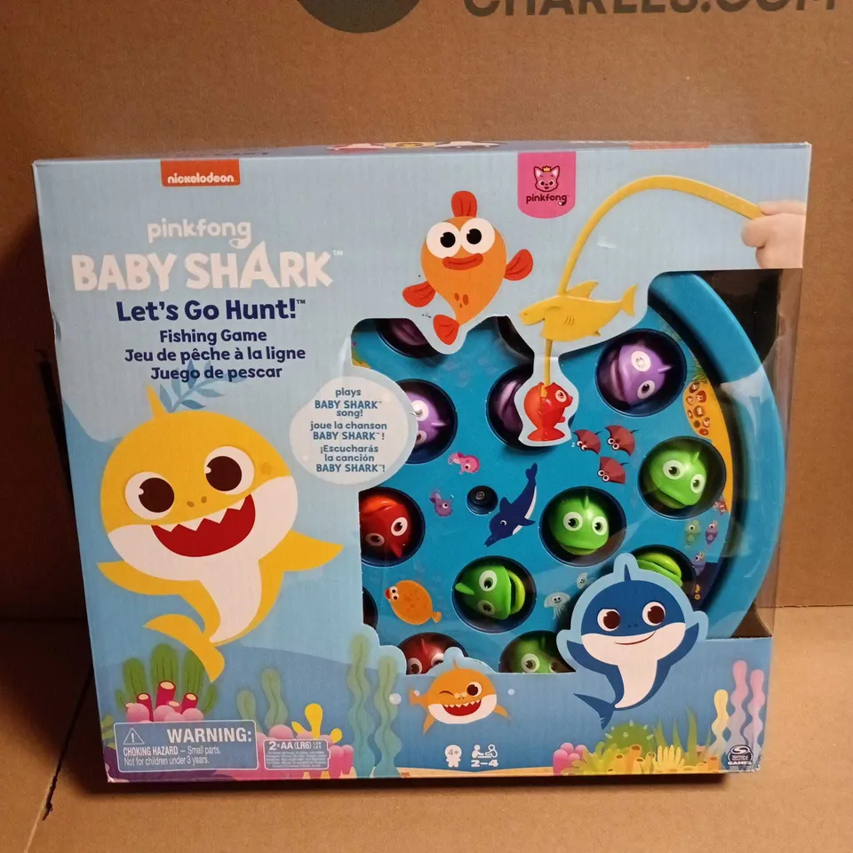 PINKFONG BABY SHARK LET'S GO HUNT! FISHING GAME – BOXED