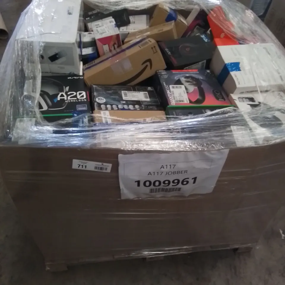 PALLET TO CONTAIN APPROXIMATELY 154 ASSORTED HIGH VALUE ITEMS. INCLUDES