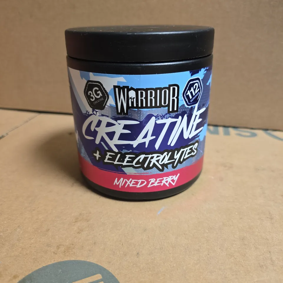 WARRIOR CREATINE + ELECTROLYTES MIXED BERRY (360G)