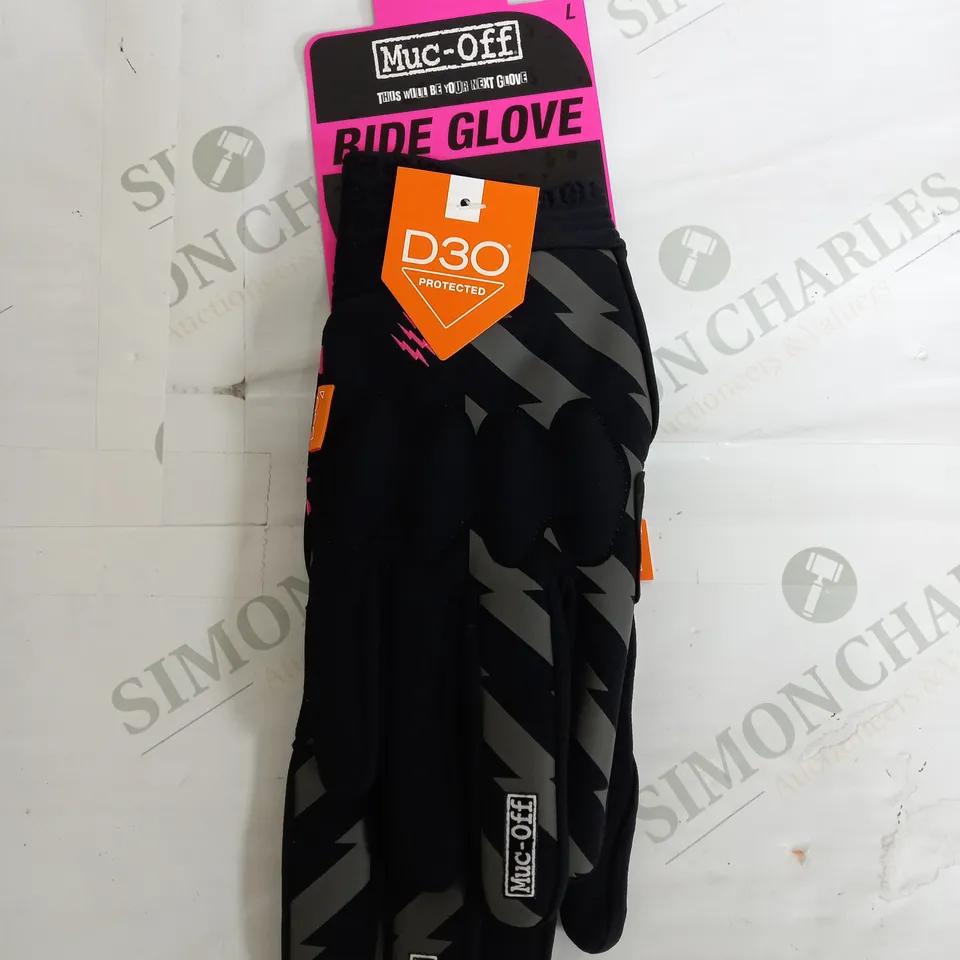 MUC-OOF RIDE GLOVES D3O PROTECTED - LARGE
