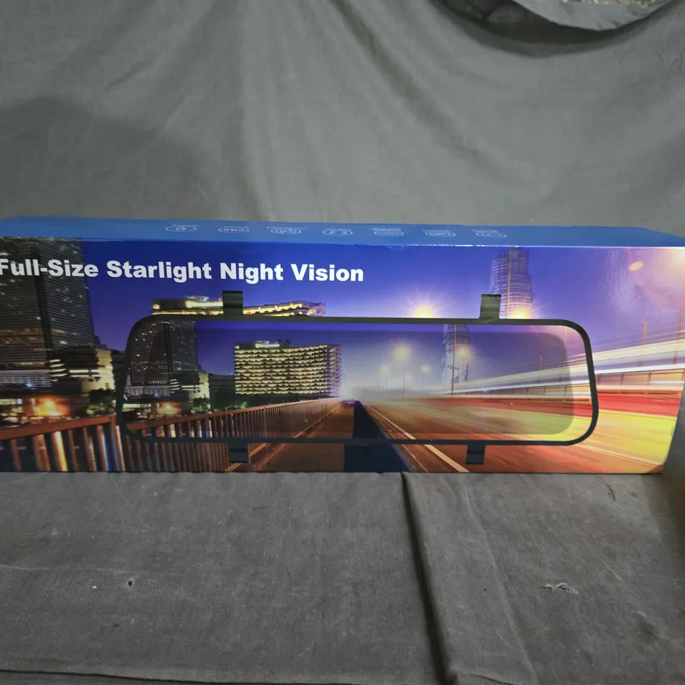 FULL SIZE STARLIGHT NIGHT VISION REAR VIEW MIRROR 