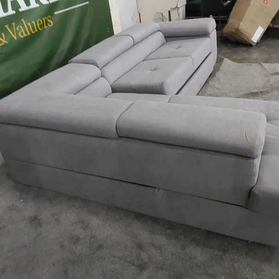 DESIGNER FLAVIUS 2-PIECE CORNER SOFA BED 