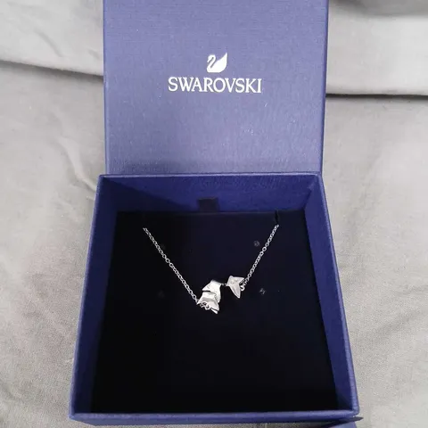 SWAROVSKI CRYSTAL NECKLACE – PRESENTED IN BLUE BOX