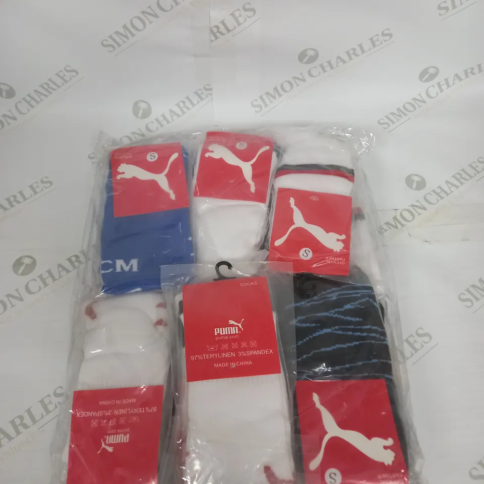 PACK OF 12 FOOTBALL SOCKS IN VARIOUS SIZES