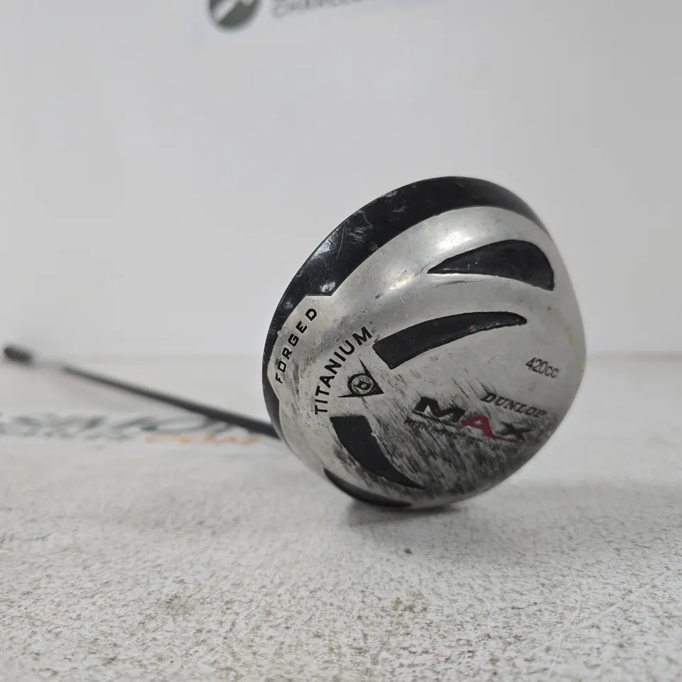 DUNLOP MAX 420CC FORGED TITANIUM GOLF DRIVER