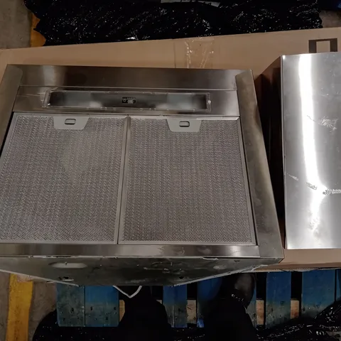 COMMERCIAL KITCHEN EXTRACTOR HOOD WITH TWIN FILTERS (KD61XE3) (STAINLESS STEEL) - UNBOXED