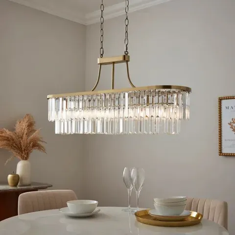 BOXED AUDRA ADJUSTABLE DINER CEILING LIGHT