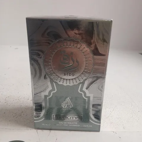 BOXED AND SEALED RIZQ ARD AL ZAHRAT FELICITY EAU DE TOILETTE 100ML