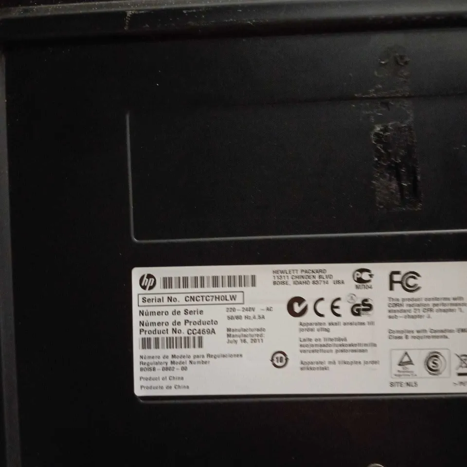 HP COLOR LASERJET PRINTER – PRODUCT NO. CC469A