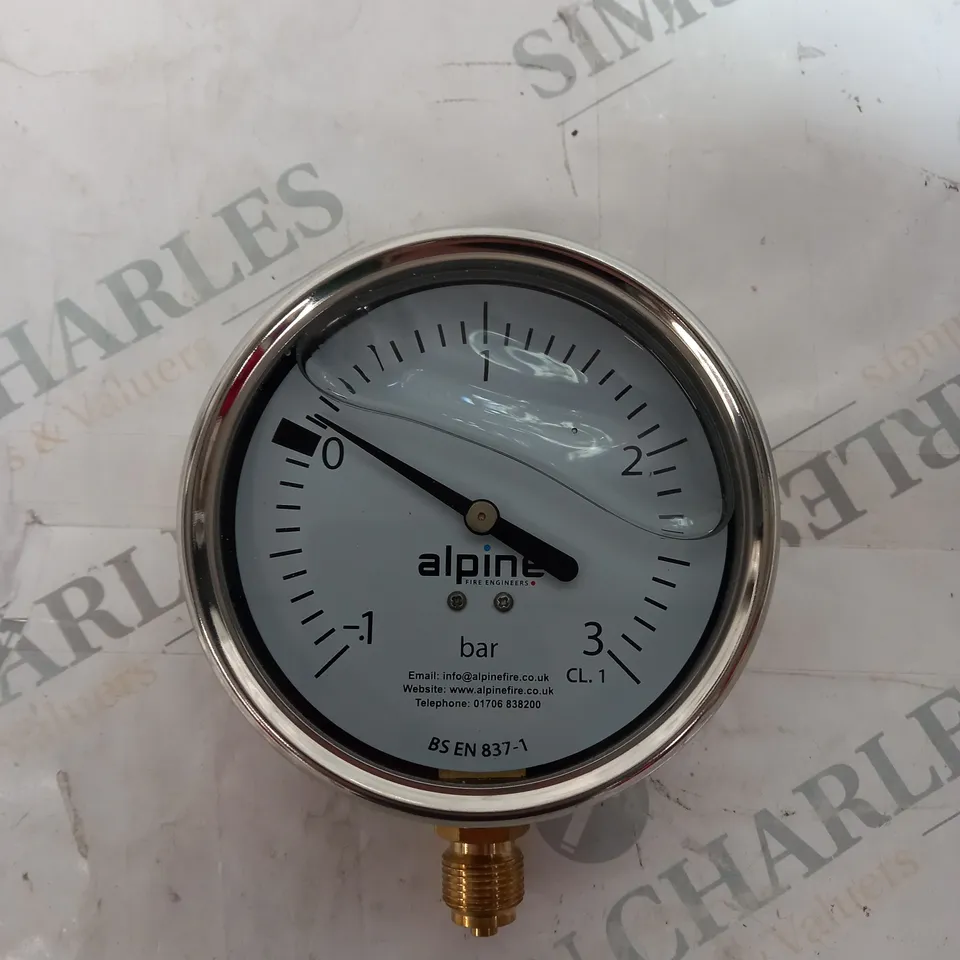 ALPINE PRESSER GAUGE 