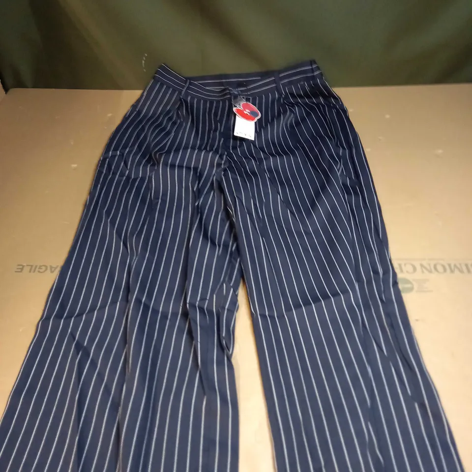 CIDER PIN STRIPPED TROUSERS SIZE L