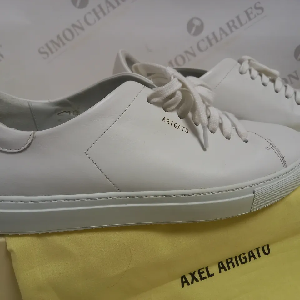 AXEL ARIGATO CLEAN 90 WHITE TRAINERS UK 8 