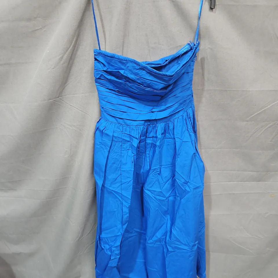 NOBODY'S CHILD FELICITY MIDI DRESS IN BLUE SIZE 4