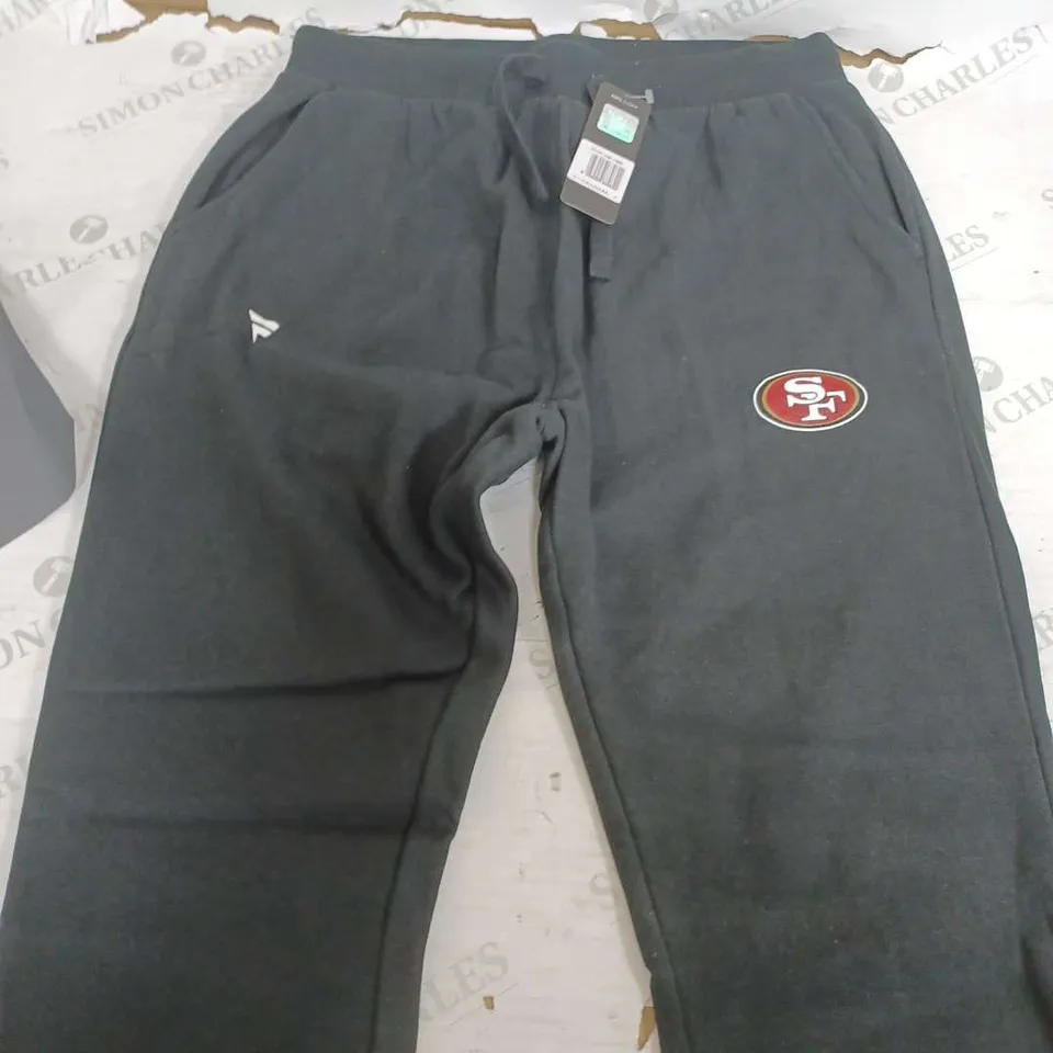 NFL PRIMARY LOGO JOGGERS IN BLACK - MEDIUM
