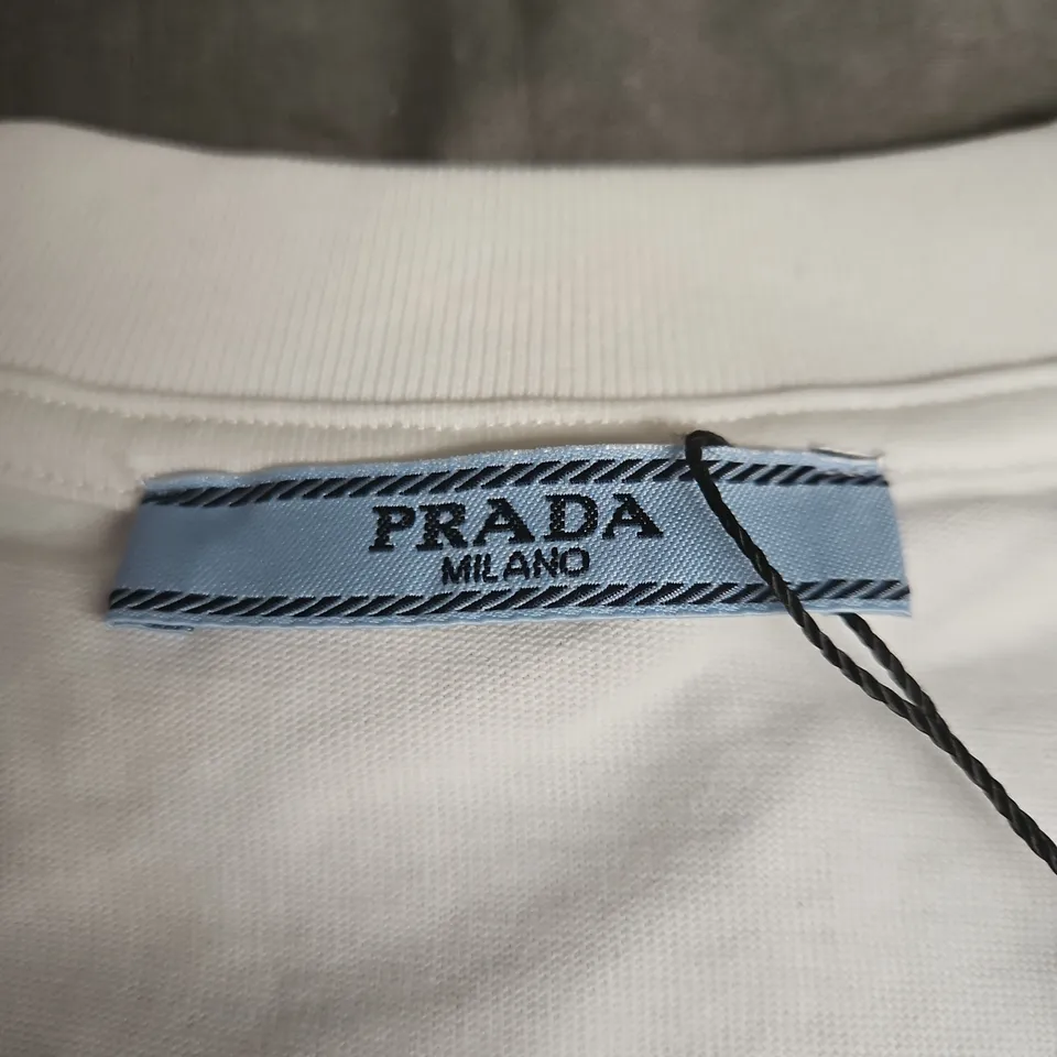 Prada Milano White T-Shirt XL