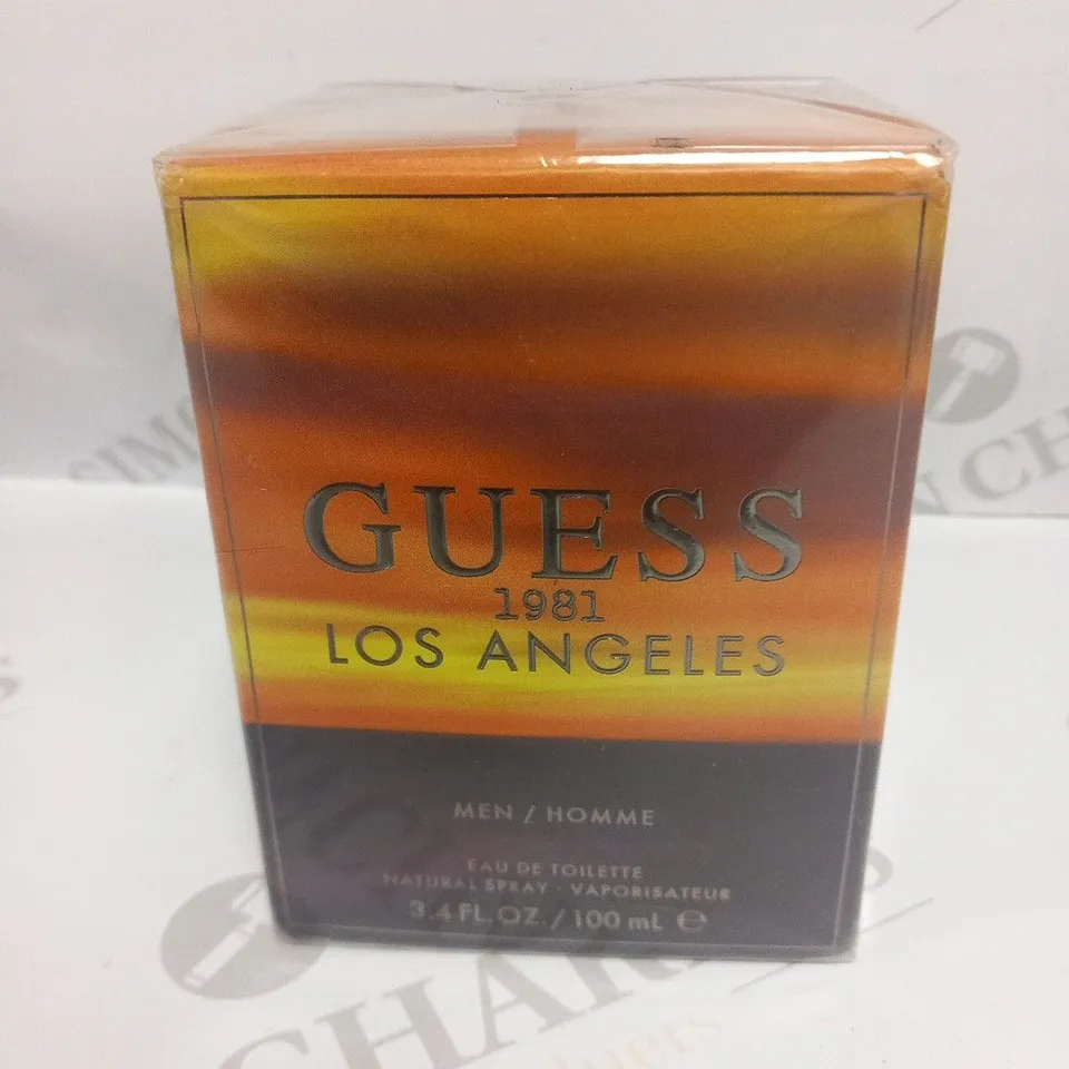 BOXED AND SEALED GUESS 1981 LOS ANGELES EAU DE TOILETTE 100ML