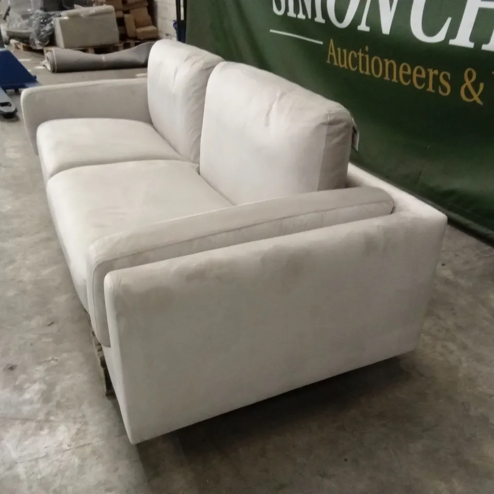 LUCIA 3 SEATER SOFA, CHAMPAGNE HOUSE VELVET