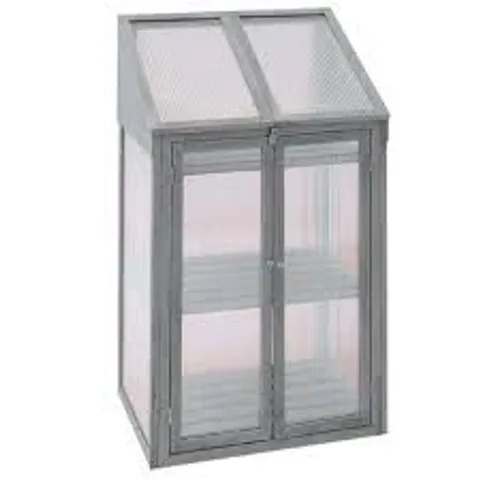BOXED NEO GREY MINI GROWHOUSE GREENHOUSE COLD FRAME - MODEL 1 (1 BOX)