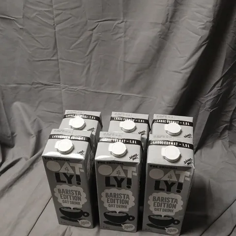 OATLY BARISTA EDITION OAT DRINK – 1.5 L, PACK OF 6 (LARGE FORMAT)