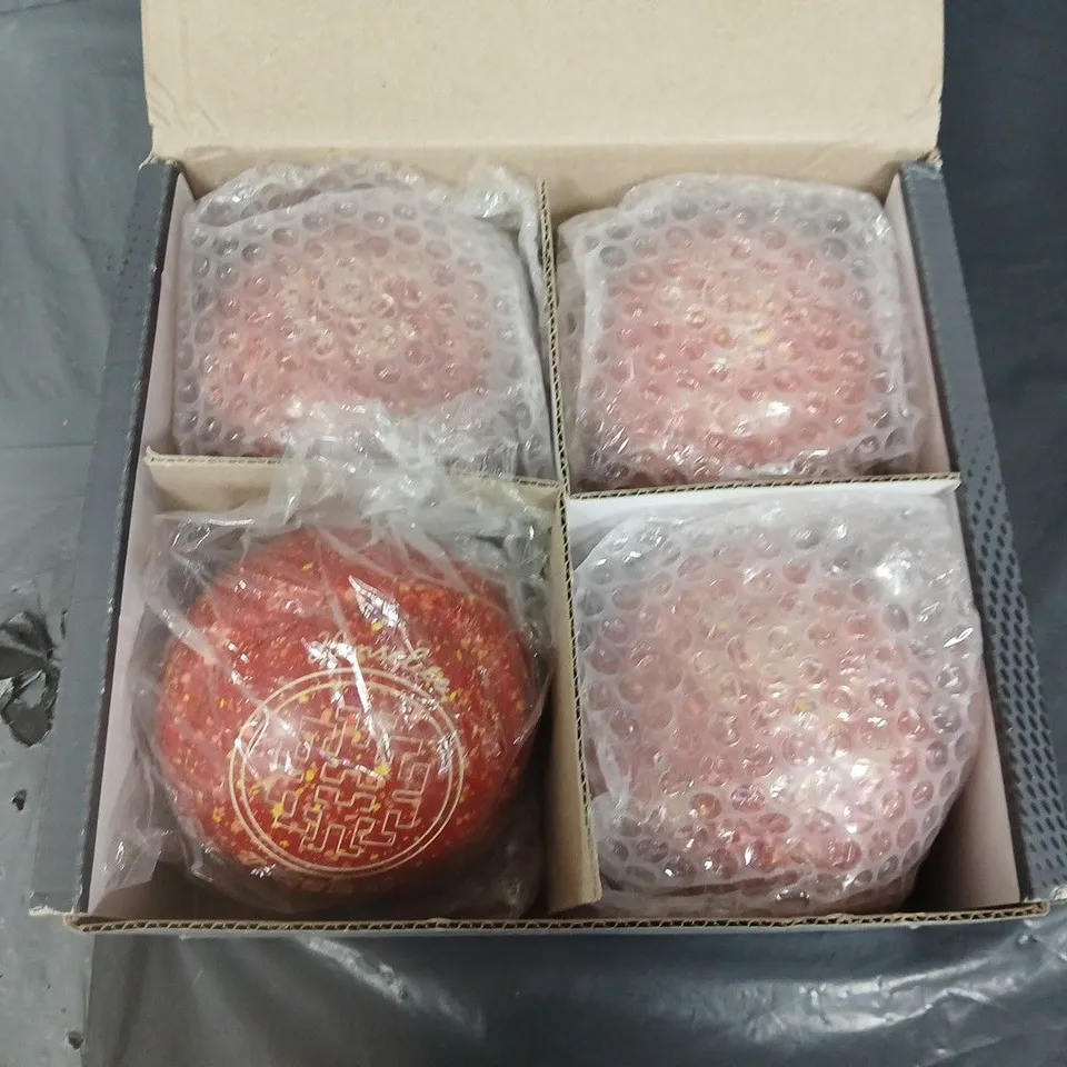 HENSELITE TIGER II LAWN BOWLS – INFERNO (SIZE 3), MEGA GRIPPED HEAVY – BOXED