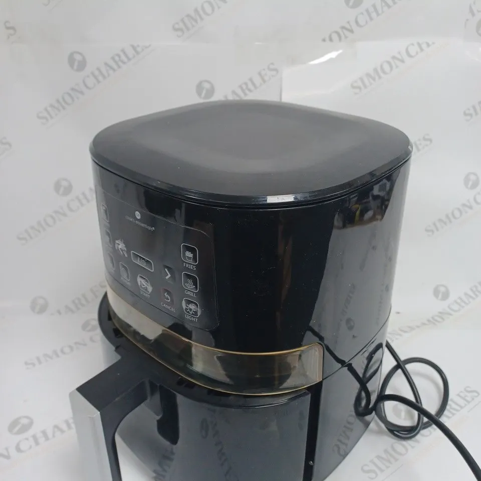 COOK'S ESSENTIALS AIR FRYER - BLACK