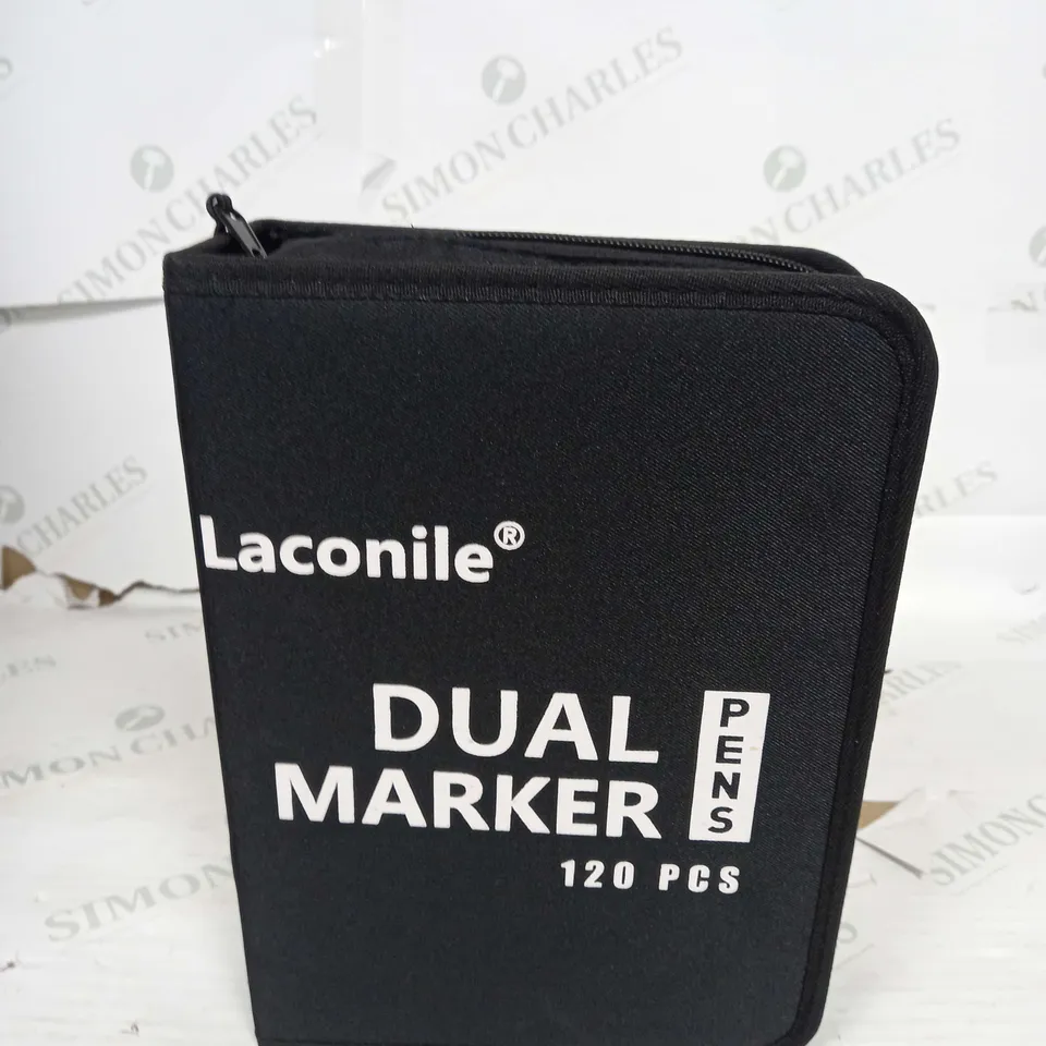 LACONILE DUAL MARKER PENS - 120 PCS