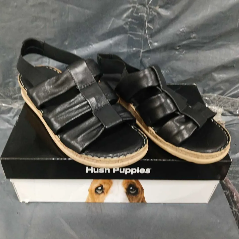 BOXED PAIR OF HUSH PUPPIES EDEN GLADIATOR SANDALS - UK SIZE 7