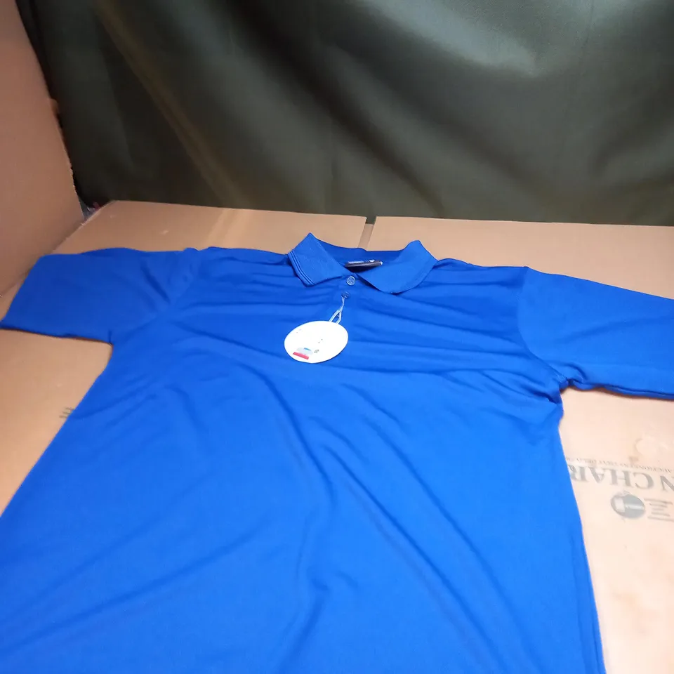 YARN COOLDRY BLUE POLE T-SHIRT SIZE M