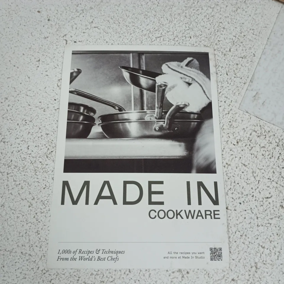MADE IN COOKWARE STAINLESS CLAD PAN – BOXED