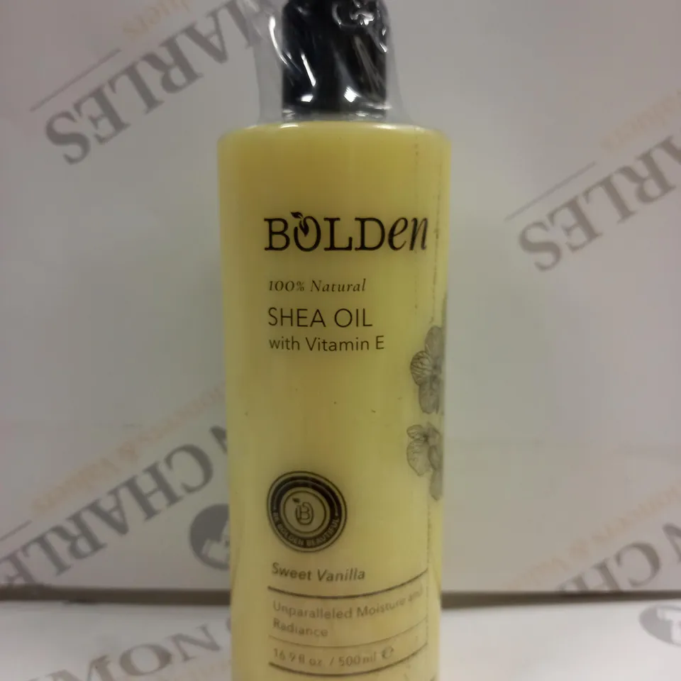 SEALED BOLDEN SHEA OIL WITH VITAMIN E - 500ML