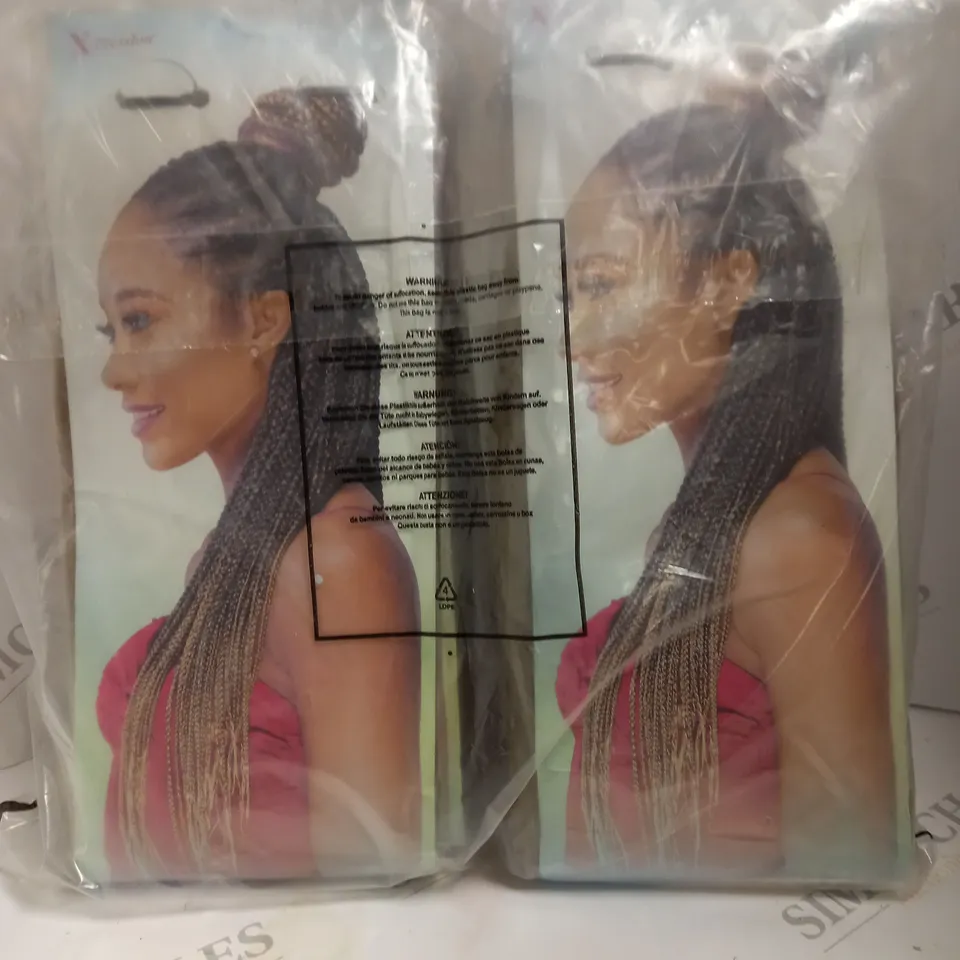 BAG TO CONTAIN APPROX. 4 X LAGOS PRE-STRETCHED BRAID 46"