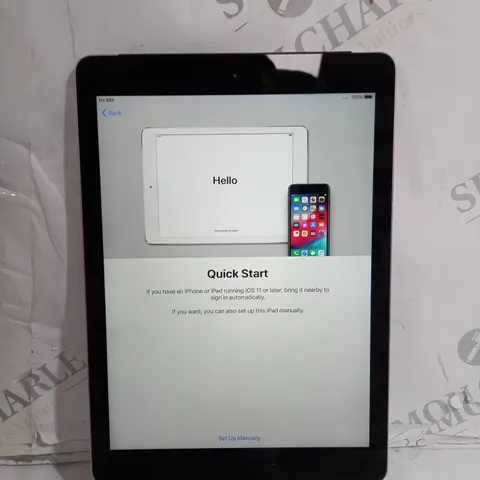 APPLE IPAD AIR IN SPACE GREY