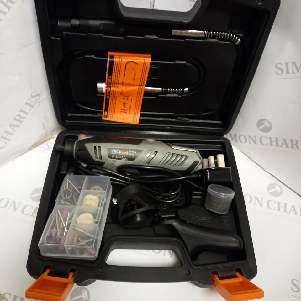 BOXED TACKLIFE ADVANCED ROTARY TOOL. 