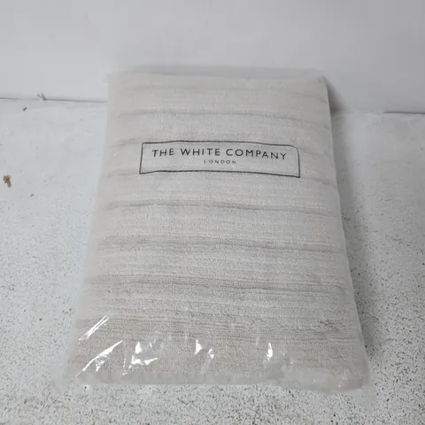 BAGGED THE WHITE COMPANY BATH TOWEL IN OATMEAL (70X125CM)