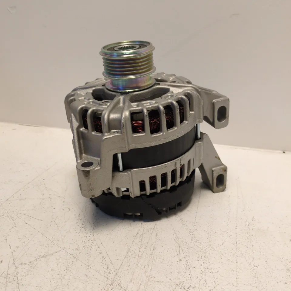 CAR ALTERNATOR – USED, WITH PULLEY AND MOUNTING BRACKET