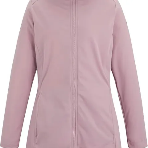 REGATTA MEN'S CARISBROOKE REGATTA WOMENS CARISBROOKE SOFTSHELL JACKET POWDER LILAC UK 16