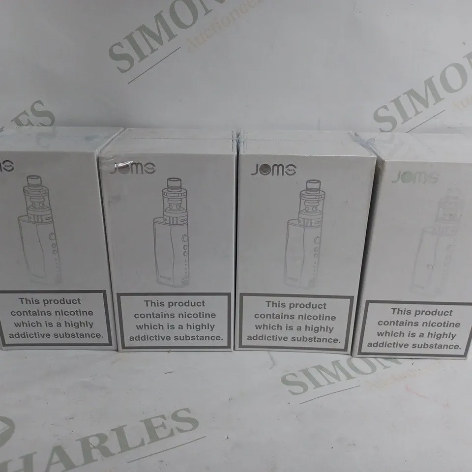 BOX OF APPROX 4 SEALED JOME VAPIO MINI 50W TPD VERSION IN YELLOW