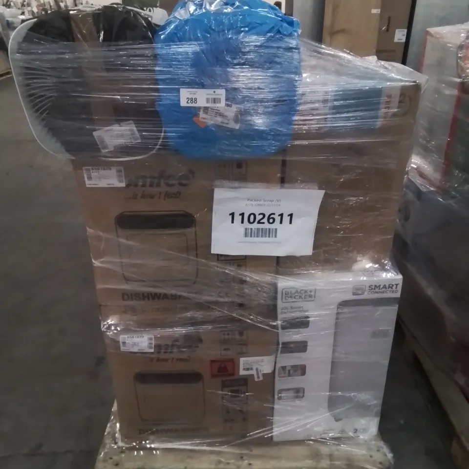 PALLET CONTAINING APPROXIMATELY  12 RAW ELECTRICAL ITEMS TO INCLUDE: