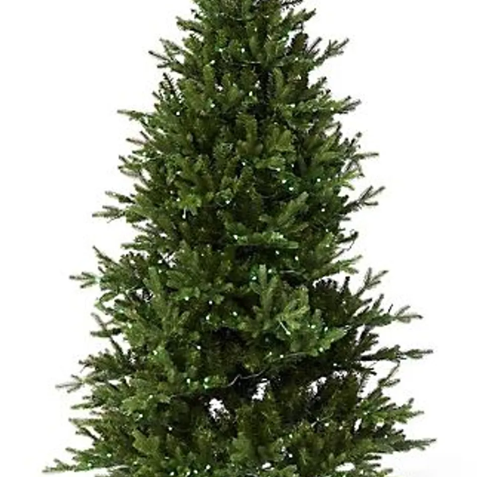 SANTA'S BEST 116 FUNCTION PRE-LIT AUBURN CHRISTMAS TREE - COLLECTION ONLY