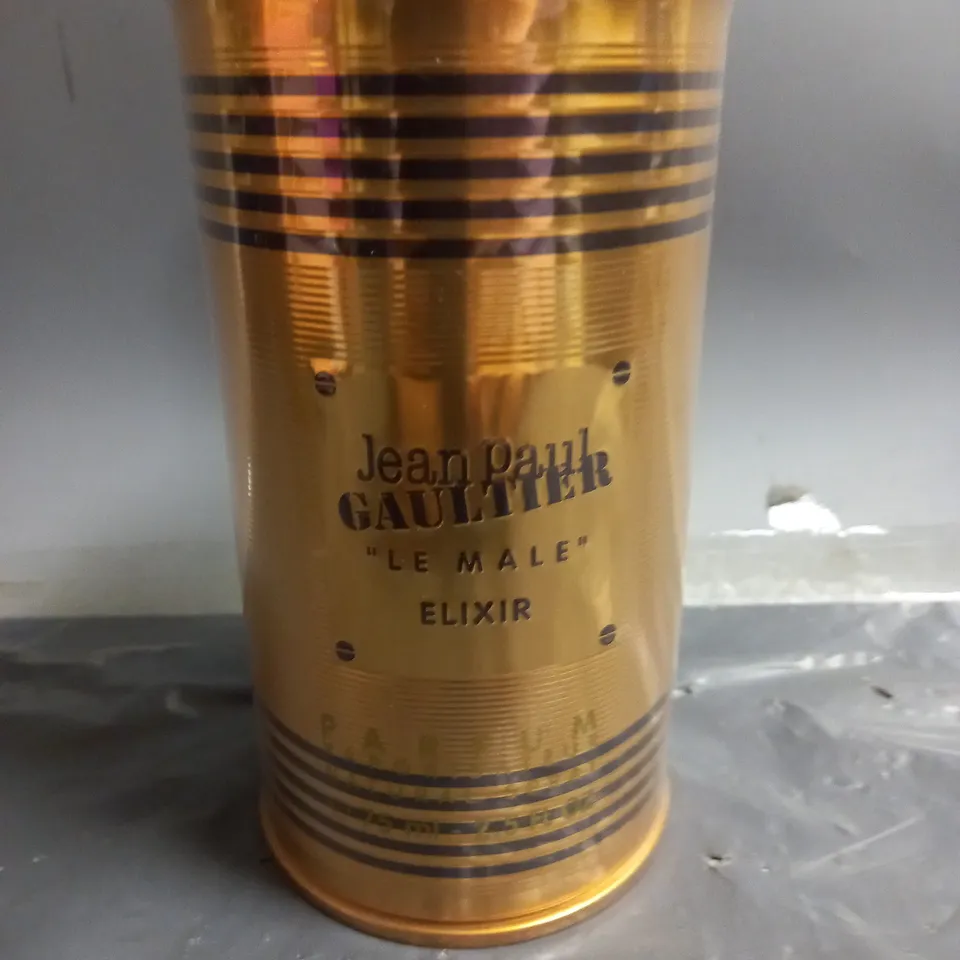 BOXED SEALED JEAN PAUL GAULTIER LE MALE ELIXIR PARFUM NATURAL SPRAY 75ML