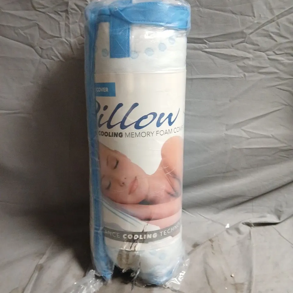 GAVENO CAVAILIA MEMORY FOAM COOLING PILLOW WITH COVER